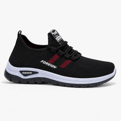 Nira Anti Slip Lightweight Walking Shoes For Women Colour Black Front Hero