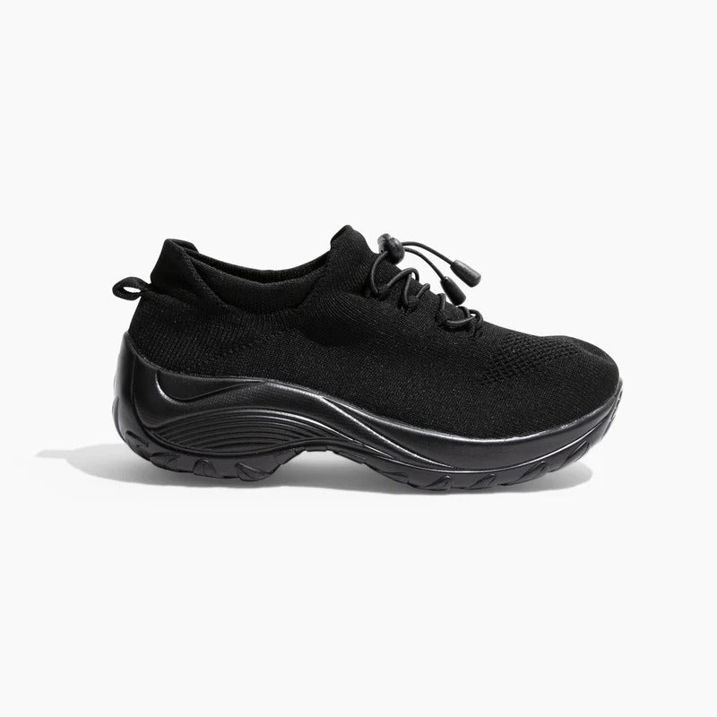 OrthoMila Women's Orthopedic Everyday Shoes in Black