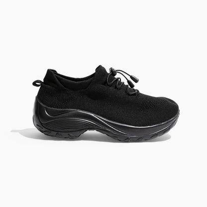 OrthoMila Women's Orthopedic Everyday Shoes in Black