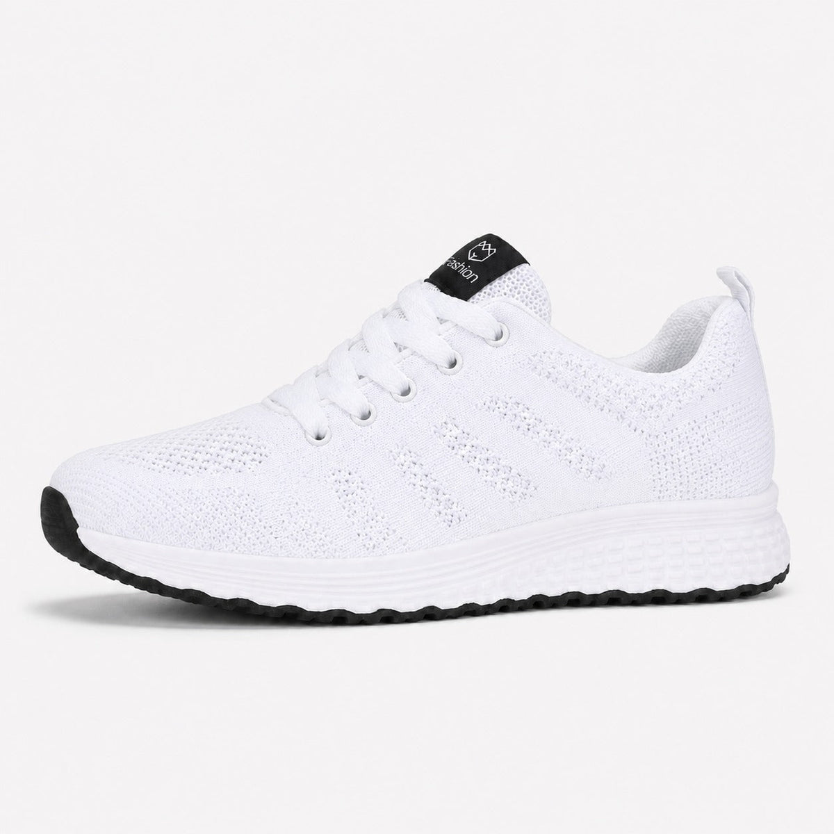 Pace Lightweight Comfort Shoes For Women Colour White Front Hero