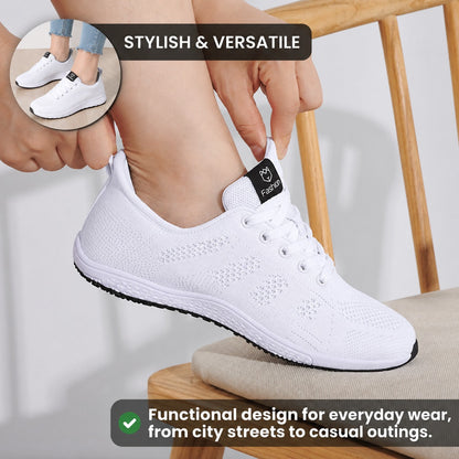 Pace Lightweight Comfort Shoes For Women Colour White Stylish Versatile Lifestyle