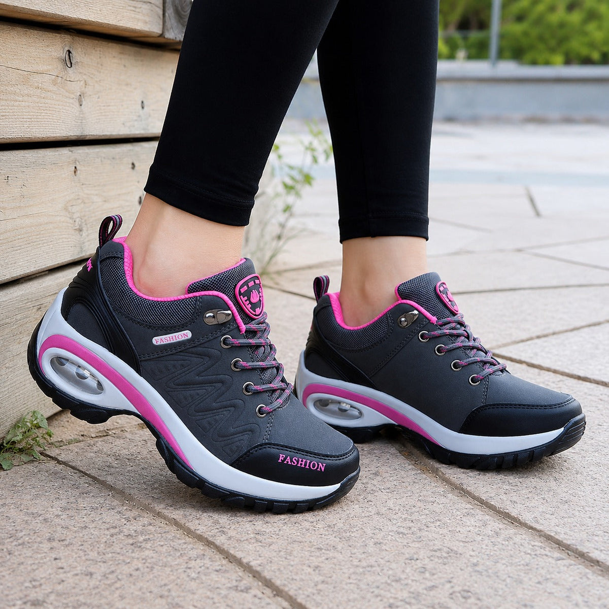 Ridge Waterproof Outdoor Sneakers For Women Colour Grey Outdoor Walking Lifestyle