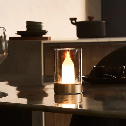 Romantica Candle Glow Lamp - Wave Sensor, Flickering Flame Effect
