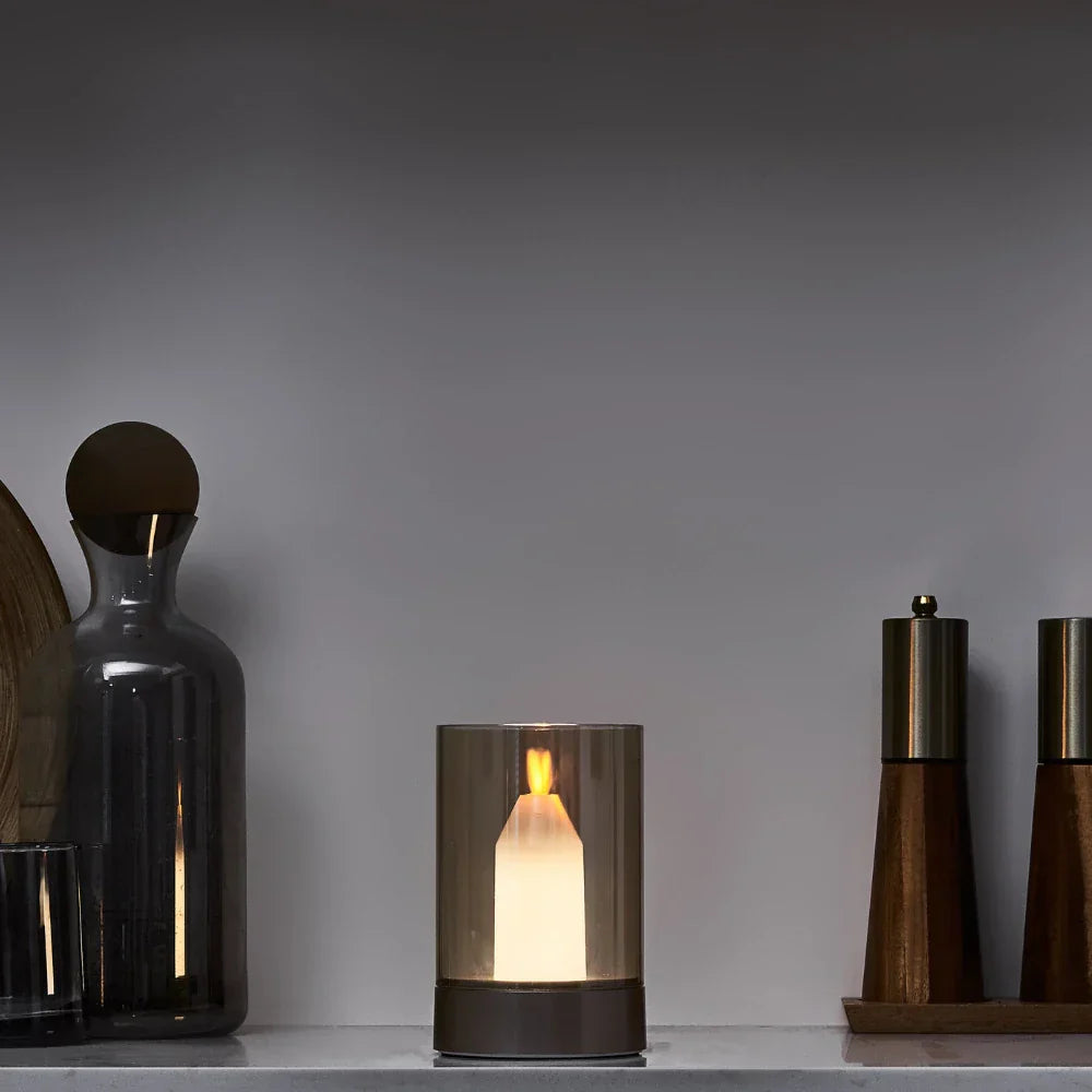 Romantica Candle Glow Lamp - Wave Sensor, Flickering Flame Effect