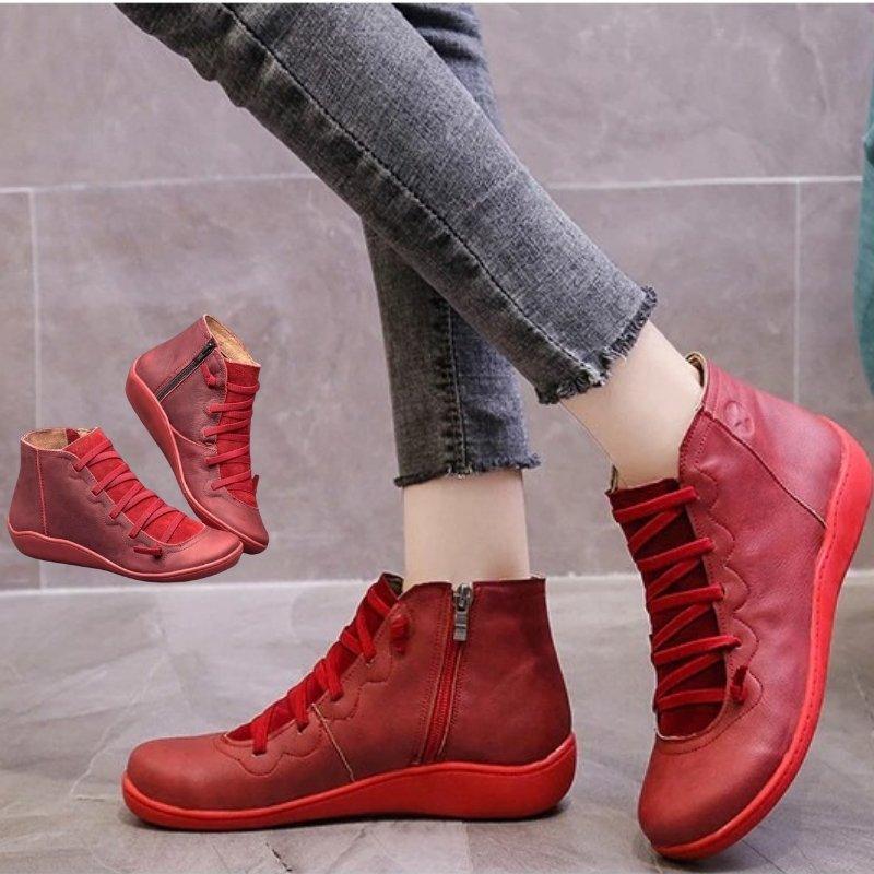 Aurelia Easy-Zip Bunion Ankle Boots