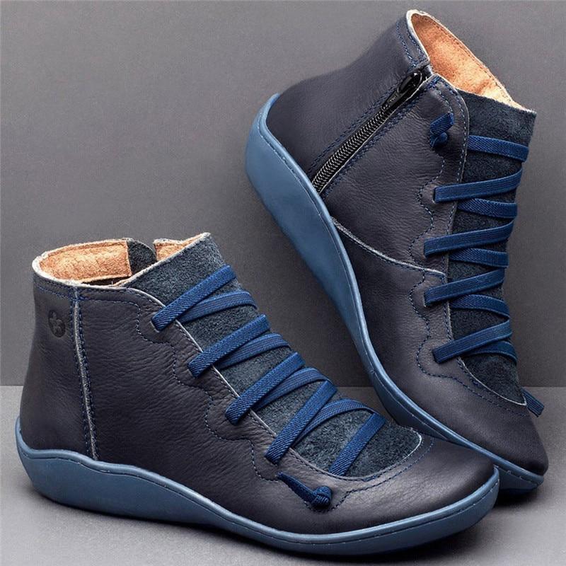 Aurelia Easy-Zip Bunion Ankle Boots