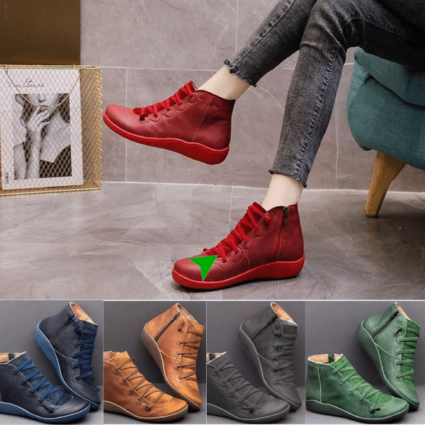 Aurelia Easy-Zip Bunion Ankle Boots