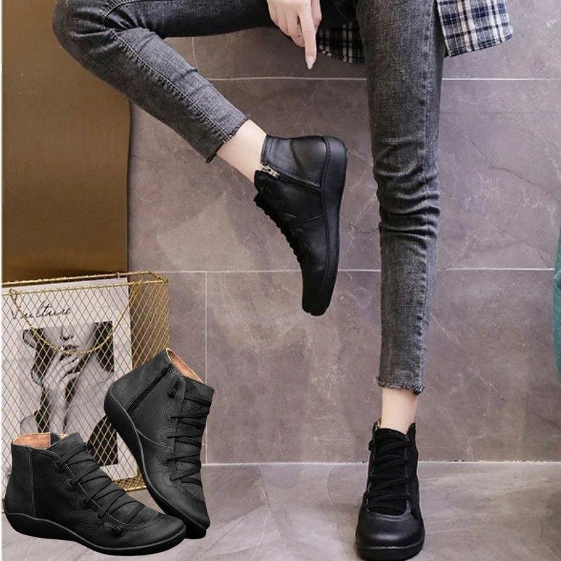 Aurelia Easy-Zip Bunion Ankle Boots