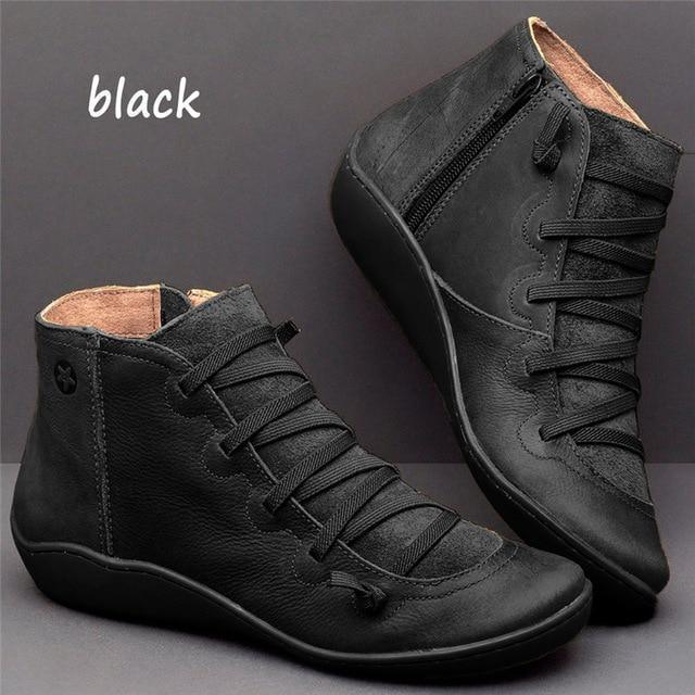 Aurelia Easy-Zip Bunion Ankle Boots