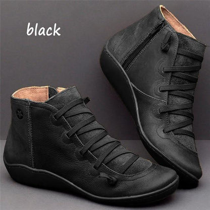 Aurelia Easy-Zip Bunion Ankle Boots