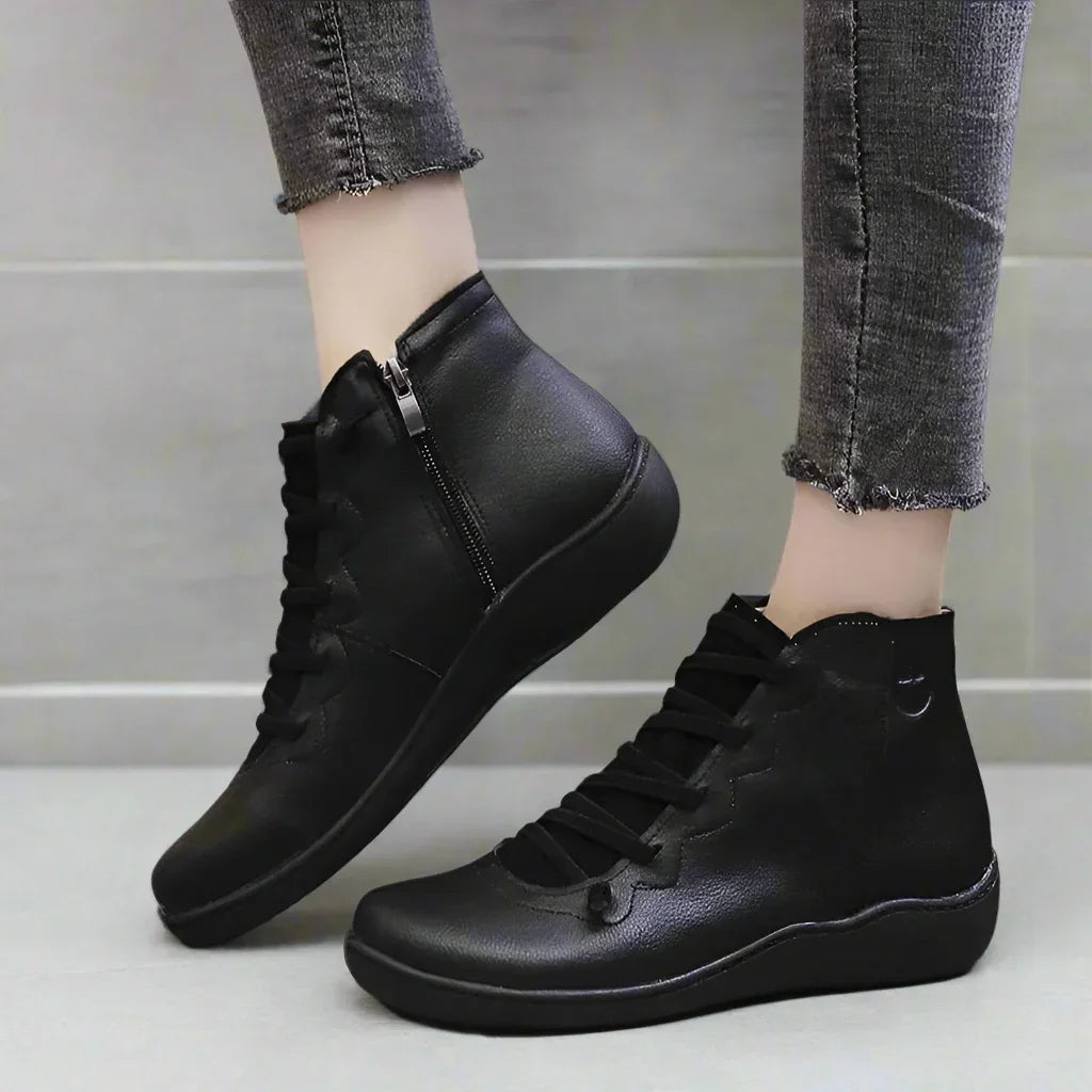 Aurelia Easy-Zip Bunion Ankle Boots