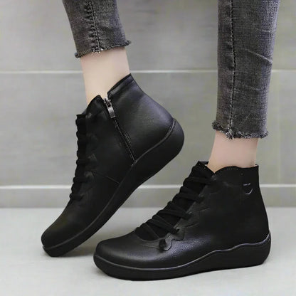 Aurelia Easy-Zip Bunion Ankle Boots