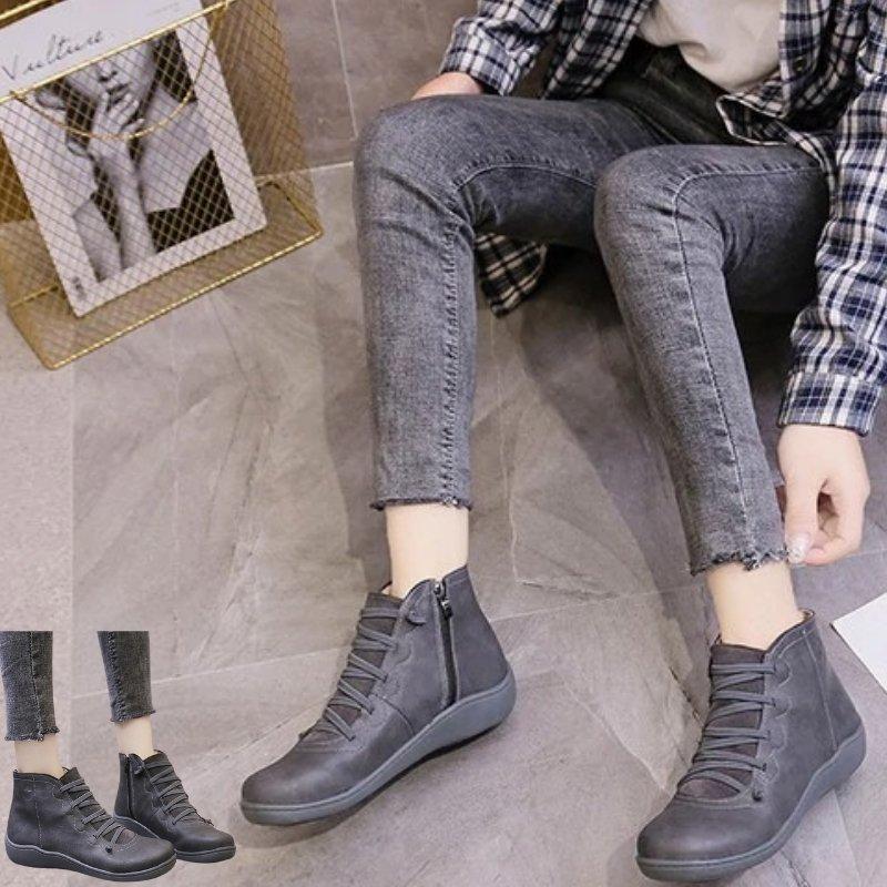Aurelia Easy-Zip Bunion Ankle Boots