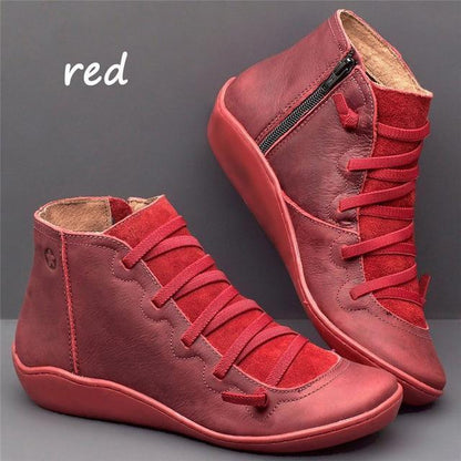 Aurelia Easy-Zip Bunion Ankle Boots