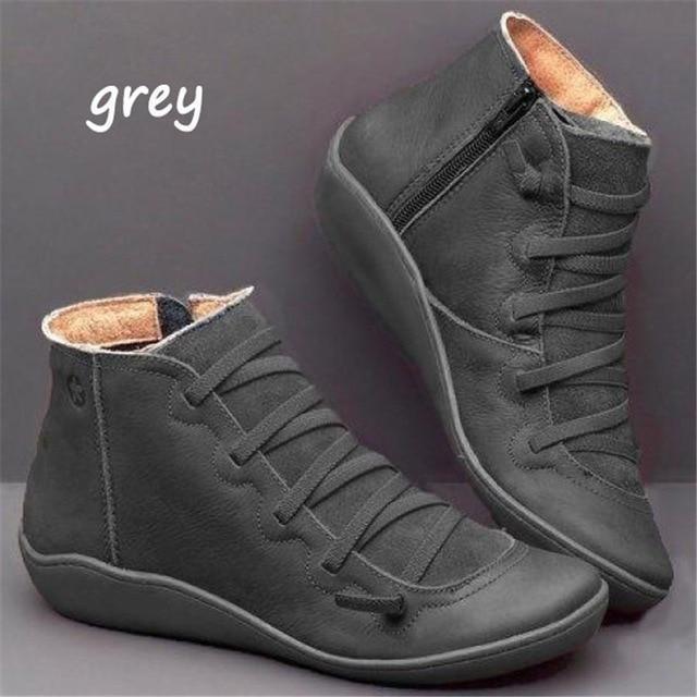 Aurelia Easy-Zip Bunion Ankle Boots