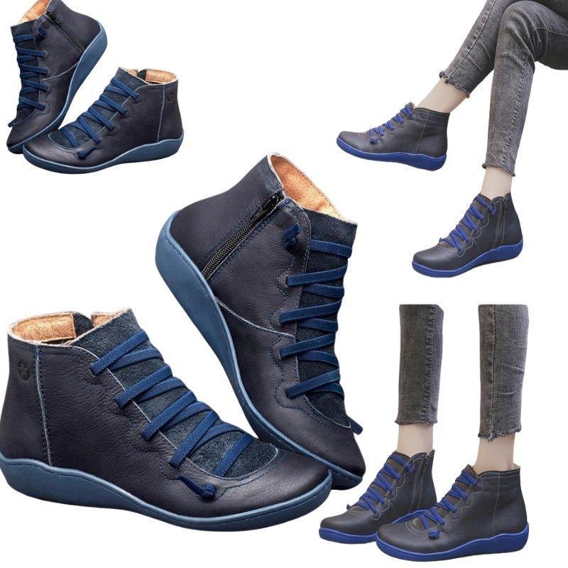 Aurelia Easy-Zip Bunion Ankle Boots