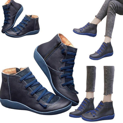 Aurelia Easy-Zip Bunion Ankle Boots