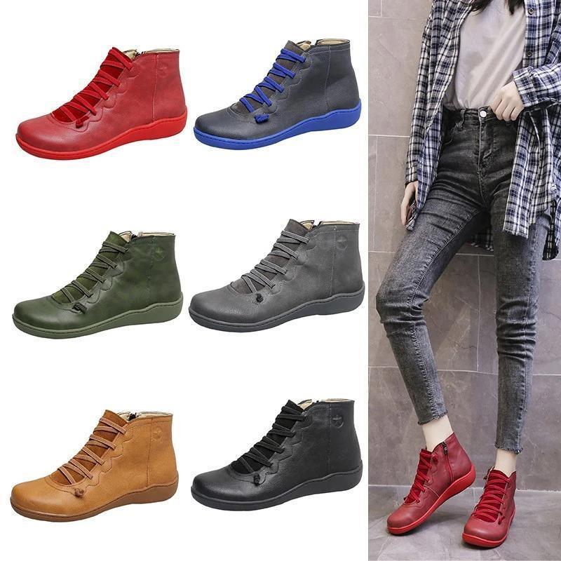 Aurelia Easy-Zip Bunion Ankle Boots