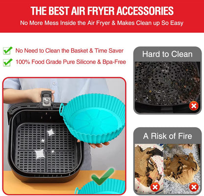 Silicone Air Fryer Tray