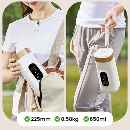 HeatMate Portable Electric Thermos Cup