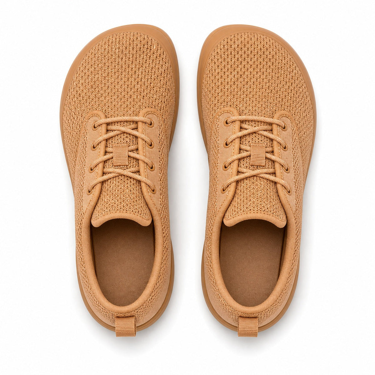 Terra Wide Fit Shoes For Women Brown Top Down Detail