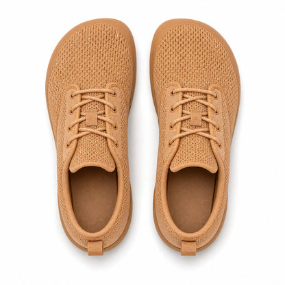 Terra Wide Fit Shoes For Women Brown Top Down Detail