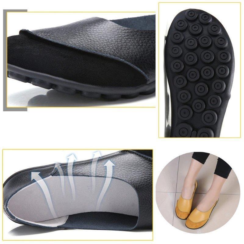 Soletta Leather Moccasins for Bunions