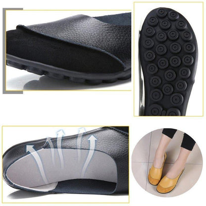 Soletta Leather Moccasins for Bunions