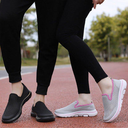 Flexora Women's Wide Toe Slip-On Sneakers